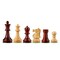 Bobby Fischer Ultimate Chess Pieces, Redwood and Boxwood, 3.75 Inch King
